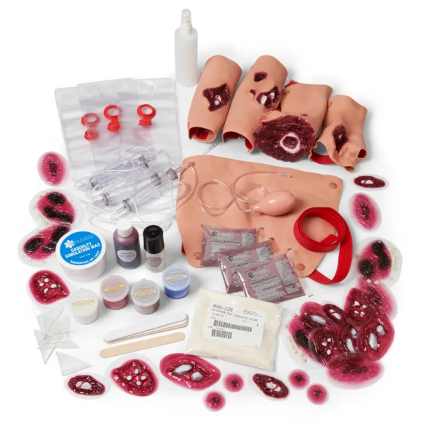 Wieloelementowy zestaw pozoracji ran i urazów wypadkowych 800-816