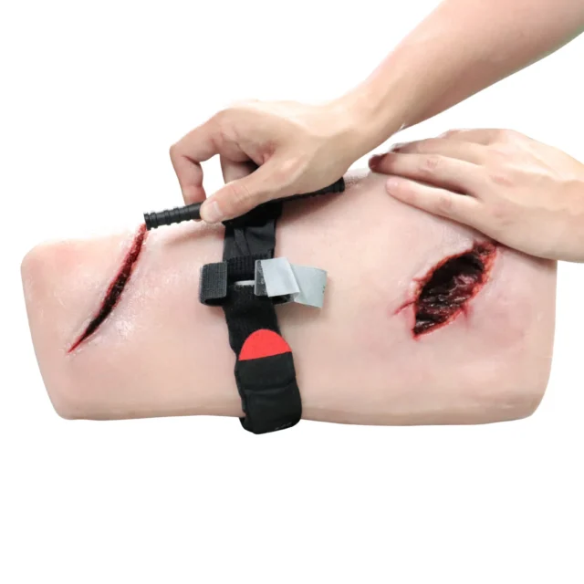 Trenażer do zakładania stazy taktycznej (noga)