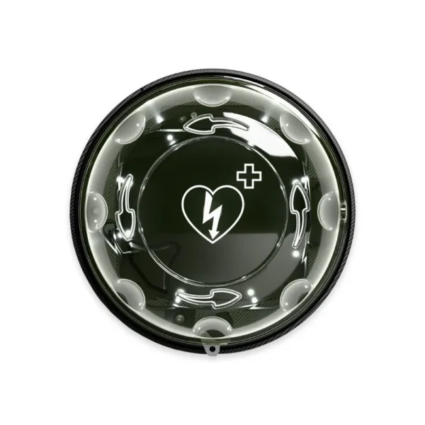 Kapsuła zewnętrzna na AED Rotaid (Transparent Green) z alarmem